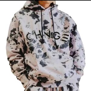 CHNGE cookies n cream hoodie, pinkish tone
